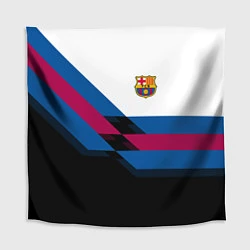 Скатерть для стола Barcelona FC: Black style, цвет: 3D-принт
