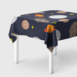 Скатерть для стола Луна, цвет: 3D-принт — фото 2