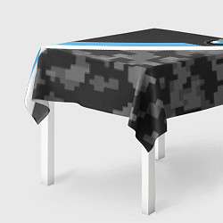 Скатерть для стола BMW: Pixel Military, цвет: 3D-принт — фото 2