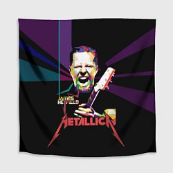 Скатерть для стола Metallica: James Alan Hatfield, цвет: 3D-принт