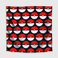 Скатерть для стола Pokeball Pattern, цвет: 3D-принт