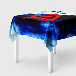 Скатерть для стола Linkin Park blue smoke, цвет: 3D-принт — фото 2