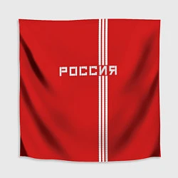 Скатерть для стола Россия: Красная машина, цвет: 3D-принт