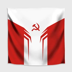 Скатерть для стола СССР воин, цвет: 3D-принт