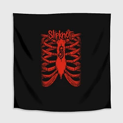 Скатерть для стола Slipknot Skeleton, цвет: 3D-принт