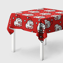 Скатерть для стола Новогодние котята, цвет: 3D-принт — фото 2