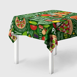 Скатерть для стола Итальянская пицца, цвет: 3D-принт — фото 2
