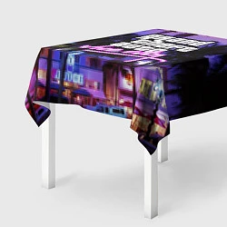 Скатерть для стола Grand Theft Auto Vice City, цвет: 3D-принт — фото 2