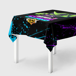 Скатерть для стола BRAWL STARS VIRUS 8-BIT, цвет: 3D-принт — фото 2