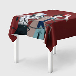 Скатерть для стола Atsushi Nakajima & Osamu Dazai, цвет: 3D-принт — фото 2