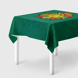 Скатерть для стола Отличник погранвойск, цвет: 3D-принт — фото 2