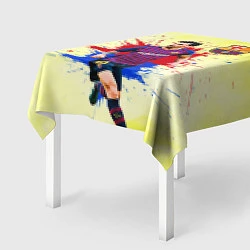 Скатерть для стола Месси, цвет: 3D-принт — фото 2
