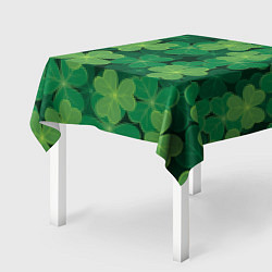 Скатерть для стола Ирландский клевер, цвет: 3D-принт — фото 2