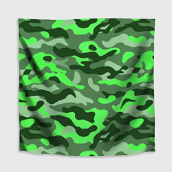 Скатерть для стола CAMOUFLAGE GREEN, цвет: 3D-принт