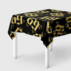 Скатерть для стола 6ix9ine Gold, цвет: 3D-принт — фото 2