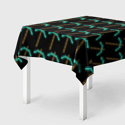 Скатерть для стола Майнкрафт Кирка, цвет: 3D-принт — фото 2