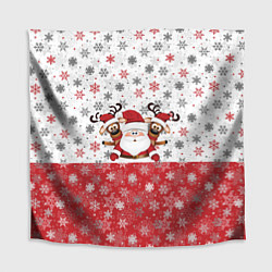 Скатерть для стола С Новым Годом!, цвет: 3D-принт