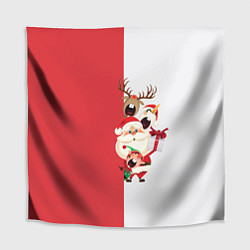 Скатерть для стола С Новым Годом!, цвет: 3D-принт