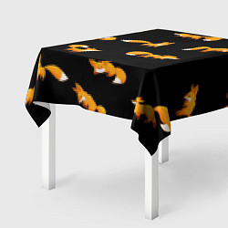 Скатерть для стола Лисы, цвет: 3D-принт — фото 2