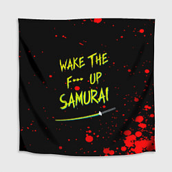 Скатерть для стола WAKE THE F*** UP SAMURAI, цвет: 3D-принт
