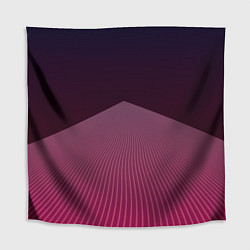 Скатерть для стола Неоновая дорога, цвет: 3D-принт