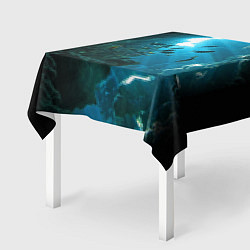 Скатерть для стола Коралловые рыбки, цвет: 3D-принт — фото 2