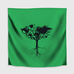 Скатерть для стола Древо Мира, цвет: 3D-принт