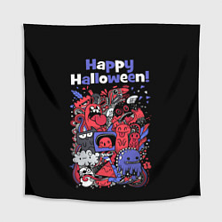 Скатерть для стола Монстры на Хеллоуин, цвет: 3D-принт