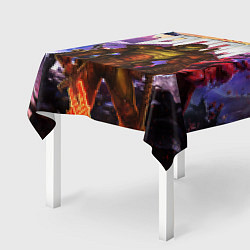 Скатерть для стола DOOM ETERNAL ДУМ БИТВА В АДУ, цвет: 3D-принт — фото 2