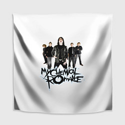 Скатерть для стола Участники группы My Chemical Romance, цвет: 3D-принт