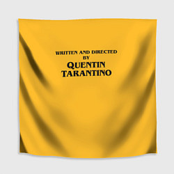 Скатерть для стола Срежиссировано Квентином Тарантино, цвет: 3D-принт
