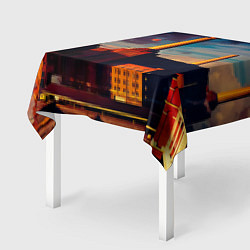 Скатерть для стола Animals - Pink Floyd, цвет: 3D-принт — фото 2