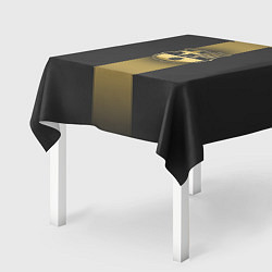 Скатерть для стола Barcelona Gold-Graphite Theme, цвет: 3D-принт — фото 2