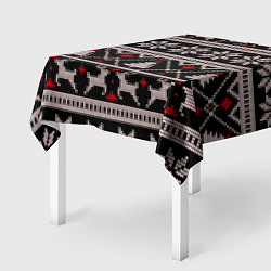 Скатерть для стола DEER SWEATER СВИТЕР С ОЛЕНЯМИ, цвет: 3D-принт — фото 2
