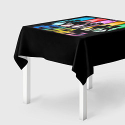 Скатерть для стола Воины в матросках - Сейлор Мун, цвет: 3D-принт — фото 2