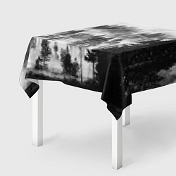 Скатерть для стола ТУМАННЫЙ ЛЕС - ТЕМНЫЙ ЛЕС, цвет: 3D-принт — фото 2
