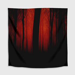 Скатерть для стола Красный хоррор, цвет: 3D-принт