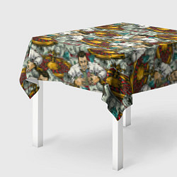 Скатерть для стола Джекпот в Казино, цвет: 3D-принт — фото 2