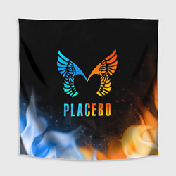 Скатерть для стола Placebo, Logo, цвет: 3D-принт