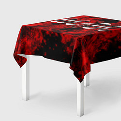 Скатерть для стола AC DC Rock N Roll, цвет: 3D-принт — фото 2