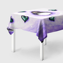Скатерть для стола Сиреневый пончик, цвет: 3D-принт — фото 2