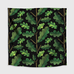 Скатерть для стола Дубовый паттерн, цвет: 3D-принт