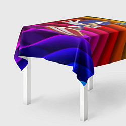 Скатерть для стола Sonic - hedgehog - skateboarding - bands, цвет: 3D-принт — фото 2
