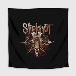 Скатерть для стола Slipknot - third eye goat, цвет: 3D-принт