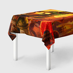 Скатерть для стола Палач Рока, цвет: 3D-принт — фото 2