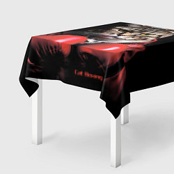 Скатерть для стола Cat boxing, цвет: 3D-принт — фото 2