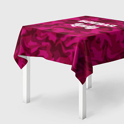 Скатерть для стола Боевая Lady, цвет: 3D-принт — фото 2