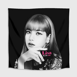 Скатерть для стола Blackpink Lisa Business card, цвет: 3D-принт