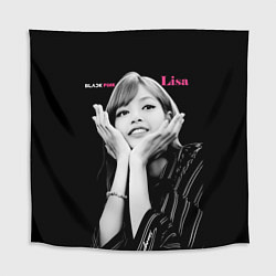 Скатерть для стола Blackpink Lisa gesture of love, цвет: 3D-принт