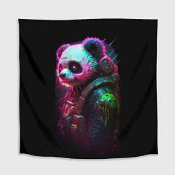Скатерть для стола Cyberpunk panda, цвет: 3D-принт